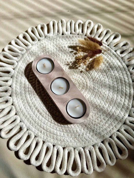 Porta candele Trilume