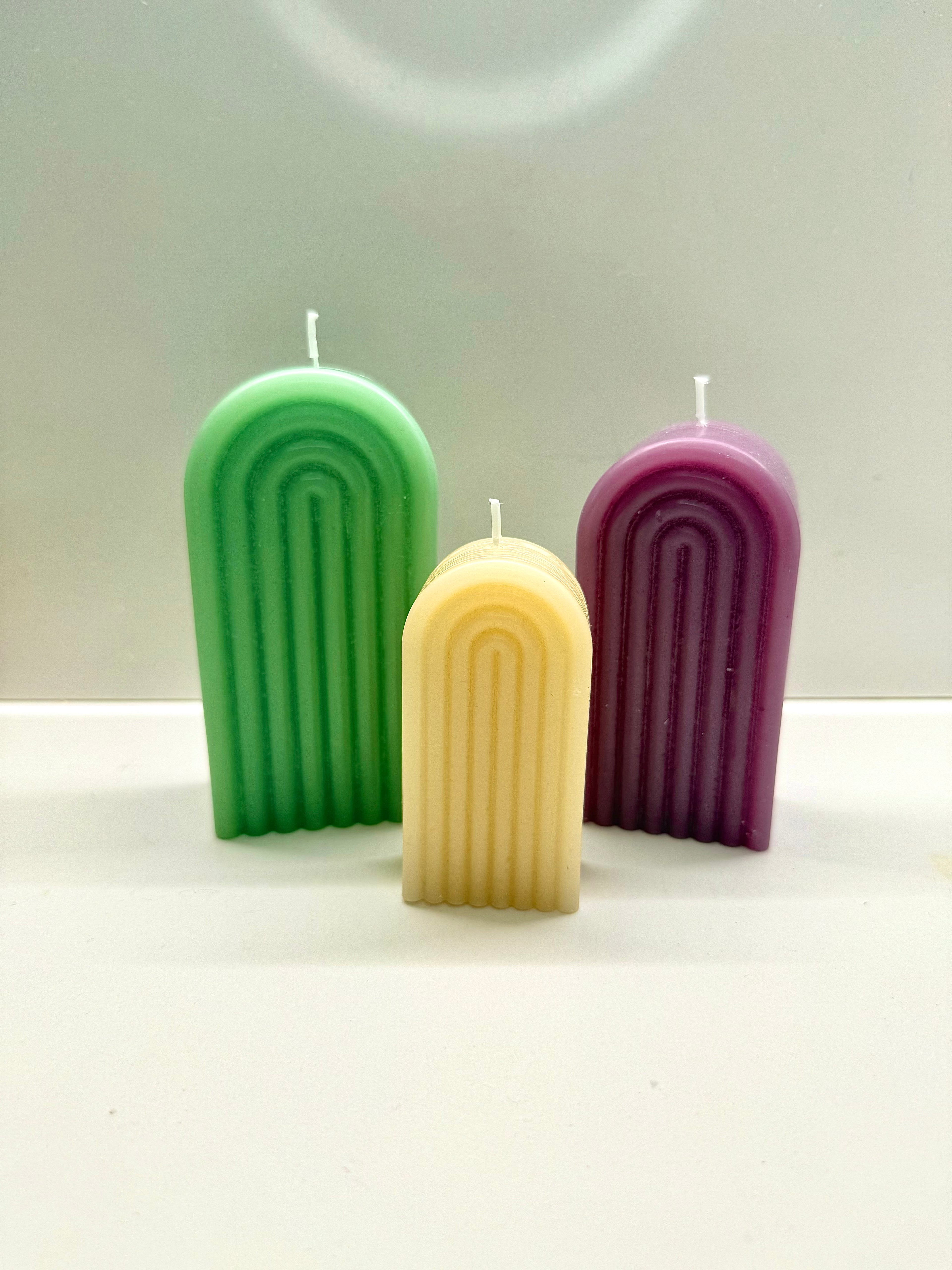 Set di candele Rainbow